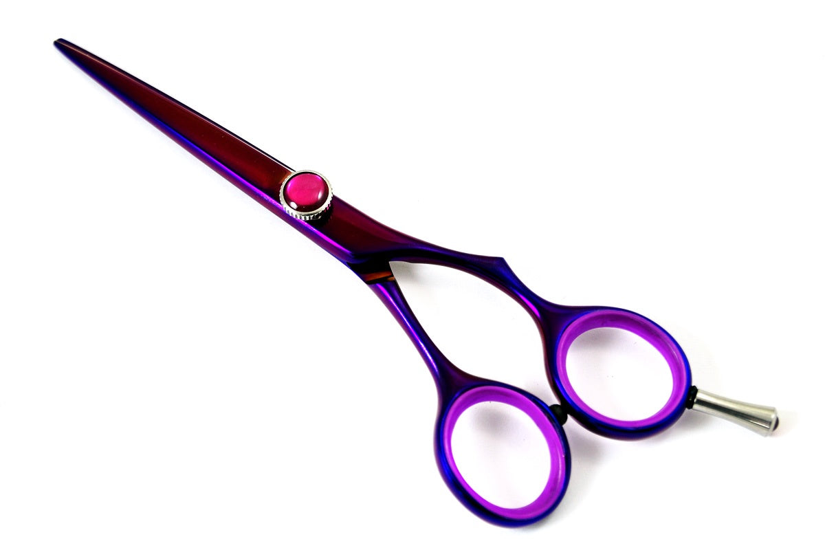 FX38143A Professional Hair Cutting Scissors - Sharp Stainless Steel Barber Shears for Precision Haircuts - Perfect for Salon Stylists & Home Use