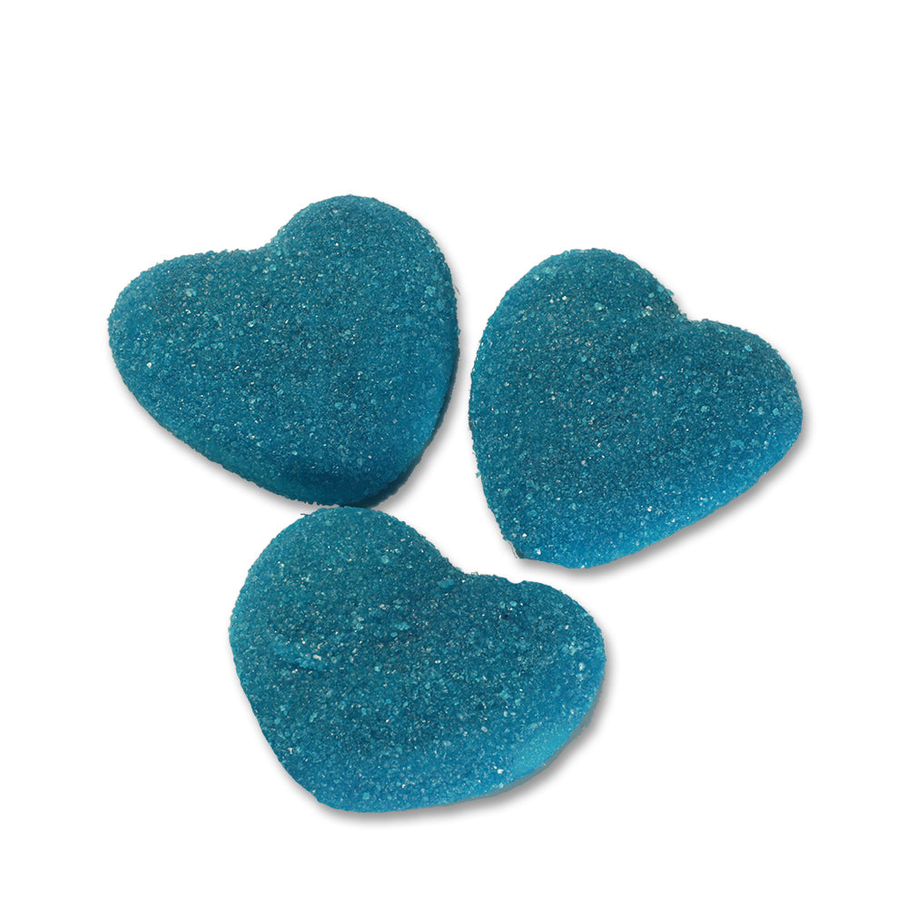 Blue Heart Gummy Bears - Delicious & Chewy Candy for Valentine's Day Gifts, Birthday Parties & Movie Night Snacks