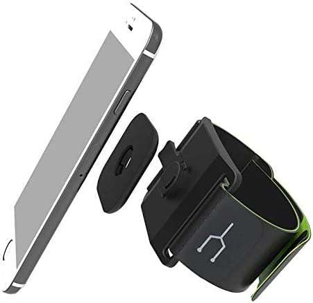 Navitech Detachable Running Armband for Sony Xperia Z3 & M2 Aqua - Adjustable Phone Holder for Jogging, Gym Workouts & Outdoor Activities
