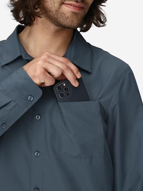 Marmot AirExchange UPF40 Long Sleeve Shirt for Men - Lightweight Sun Protection Hiking & Outdoor Activities