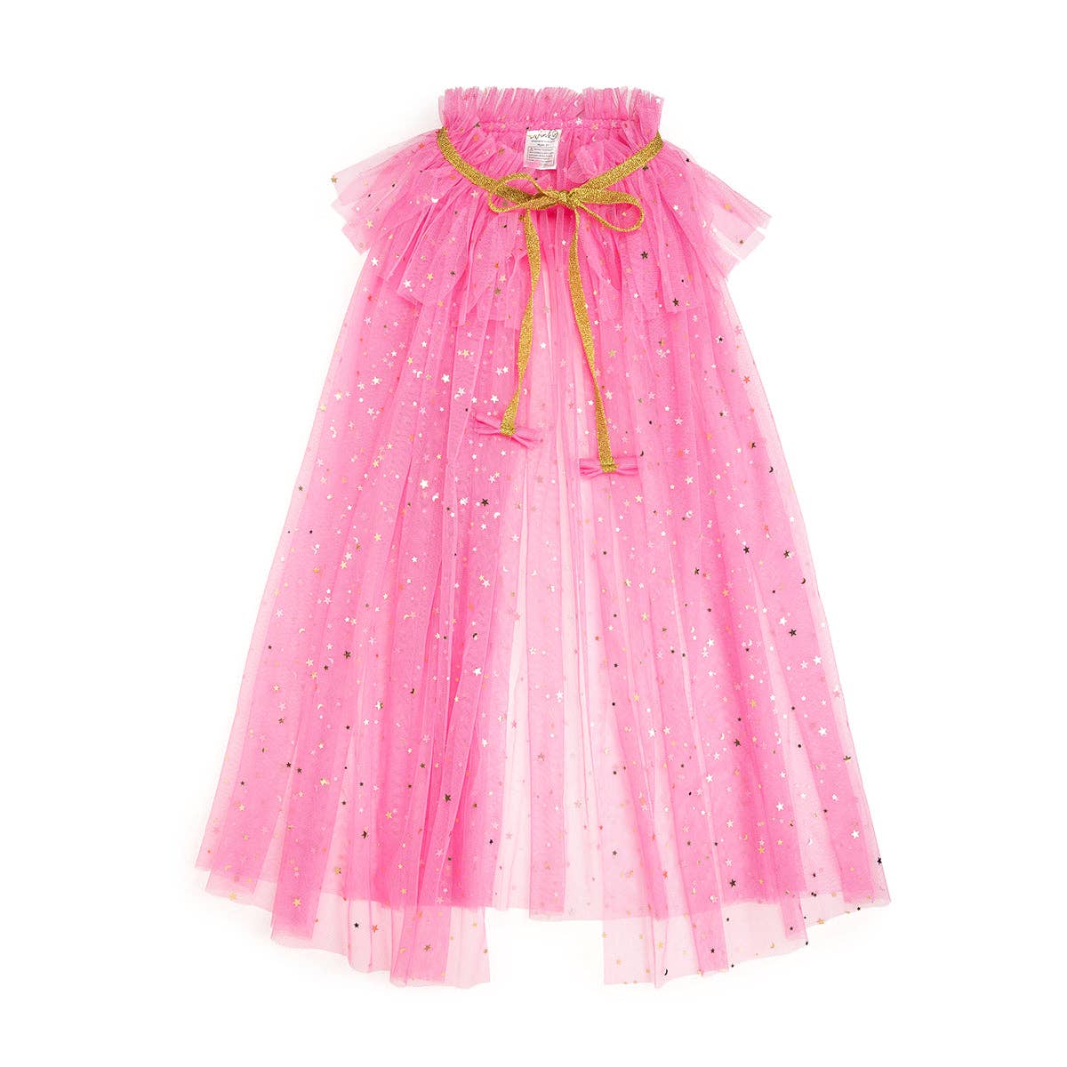 Hot Pink Star Cape for Kids - Dress Up Costume & Play Pretend - Perfect for Halloween, Birthday Parties, and Role Play