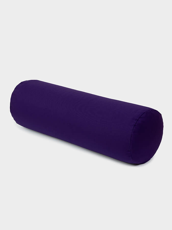 Organic Buckwheat Meditation Bolster Cushion for Yoga & Zen Relaxation - Eco-Friendly Support Pillow for Meditation, Yoga Studio, and Home Decor