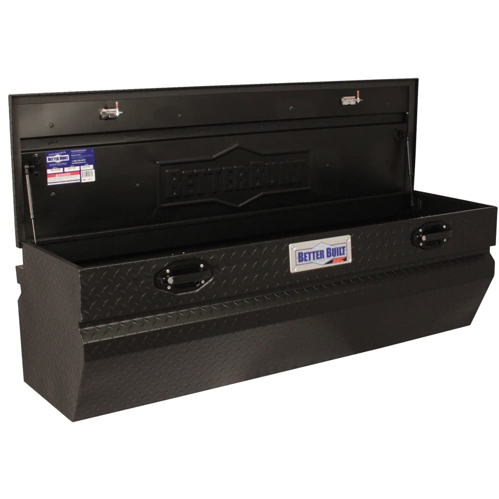 Better Built 79212437 Heavy Duty Black Tool Box - Durable Storage for Automotive, Construction & Home Workshop Tools