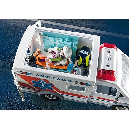 LEGO City Ambulance Rescue Toy Set 71232 - Emergency Vehicle Building Kit for Kids, Creative Play & Collectible Gift for Boys & Girls - Perfect for Role-Playing First Responder Scenes