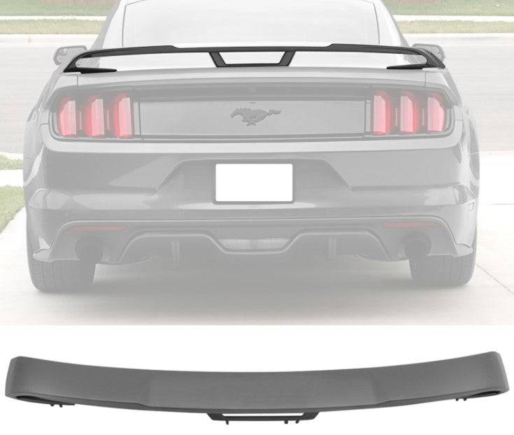 2015-2023 Ford Mustang Coupe TP Style ABS Spoiler Wing - High Performance Rear Spoiler for Mustang GT/ECOBOST - Perfect for Racing & Street Style Enhancement