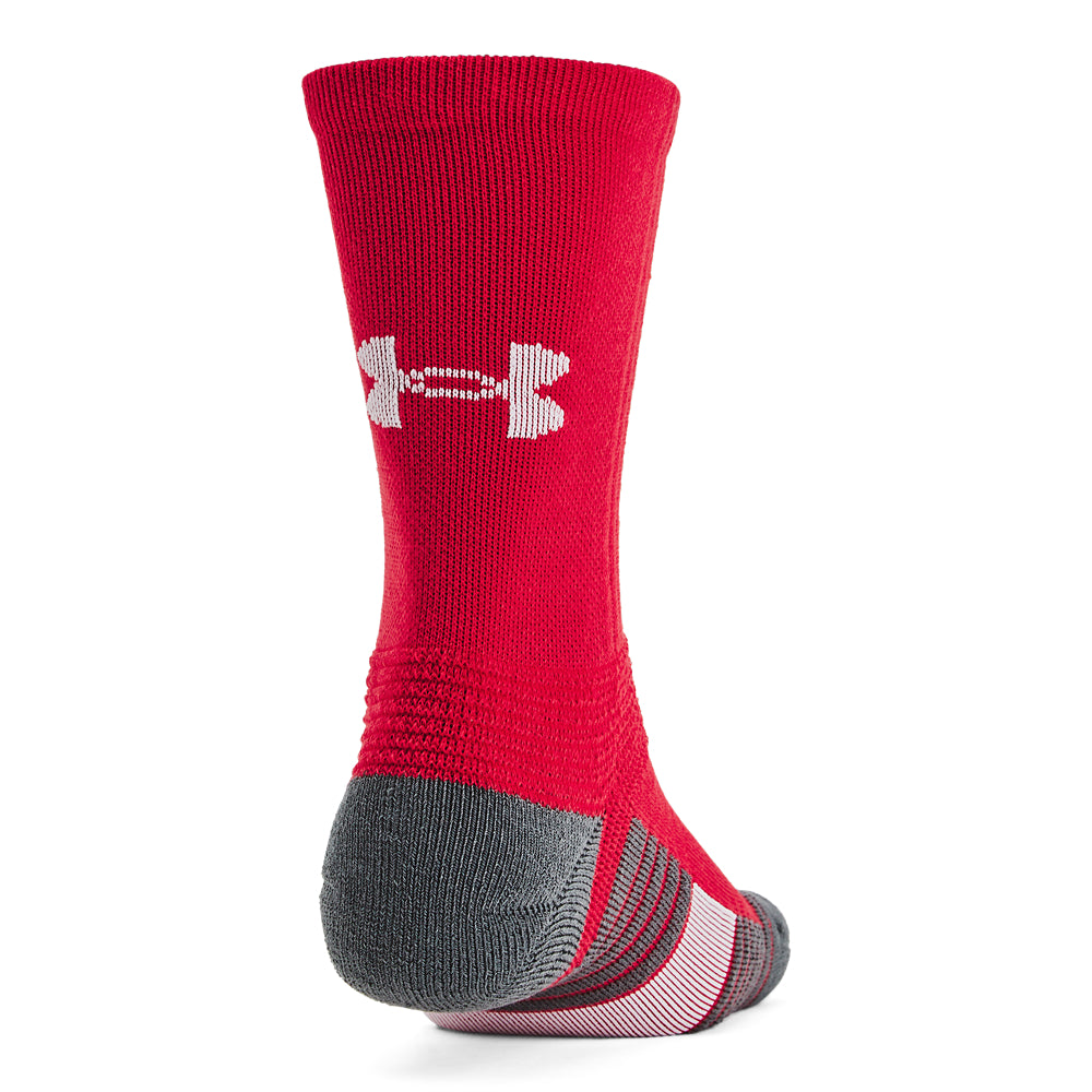 Men's & Women's Under Armour Team Crew Socks - Moisture-Wicking Athletic Socks for Running, Basketball & Workouts