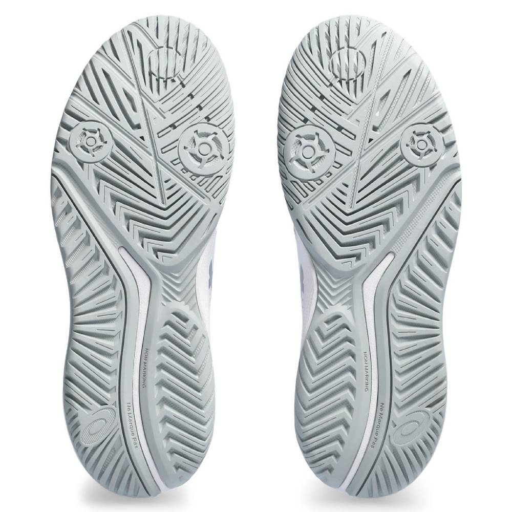 ASICS Gel Challenger 14 Women's Tennis Shoes - White/Pure Silver - Lightweight & Supportive Court Shoes for Women - Perfect for Tennis, Pickleball & Casual Wear