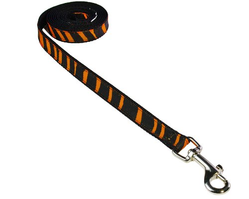 Premium Reflective Dog Leash for Small & Medium Dogs - Strong Nylon with Comfortable Padded Handle - Perfect for Walking, Running & Nighttime Safety (Sassy Dog Wear)