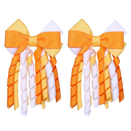 Orange & Yellow & White