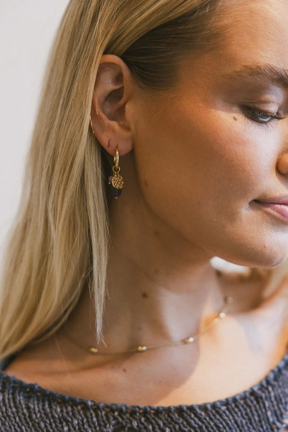 Olena Charm Earrings for Women - Elegant Dangle Drop Jewelry for Parties, Weddings & Everyday Wear | Hypoallergenic & Stylish Accessories