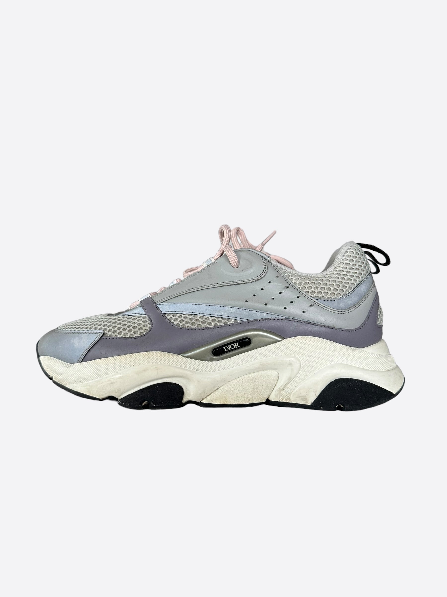 Dior Grey & Blue B22 Sneakers for Men - Luxury High-Top Fashion Sneakers | Perfect for Casual Wear, Street Style & Everyday Comfort