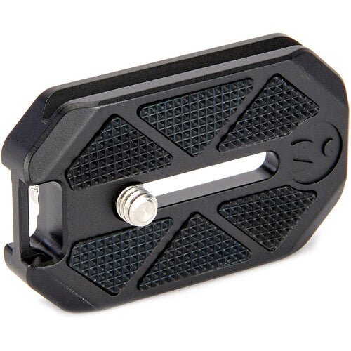 3 Legged Thing QR7 v2 Quick Release Plate - 38mm x 60mm Arca Swiss Compatible, Darkness Series (Black) | Perfect for Tripods, Monopods & Camera Stabilization Systems