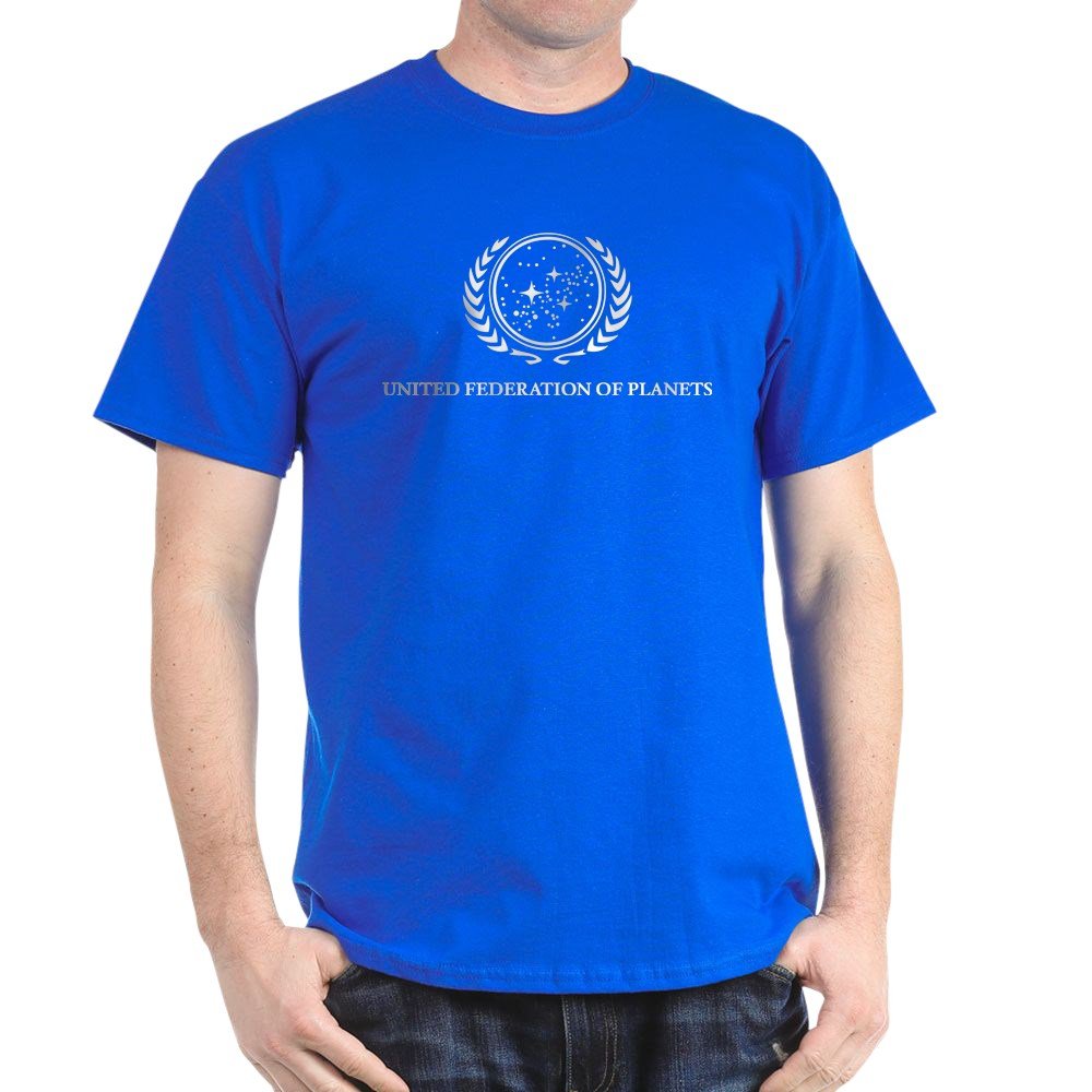 United Federation of Planets Star Trek Graphic T-Shirt | Sci-Fi TV Show Merchandise | Perfect for Cosplay, Conventions & Trekkie Fans