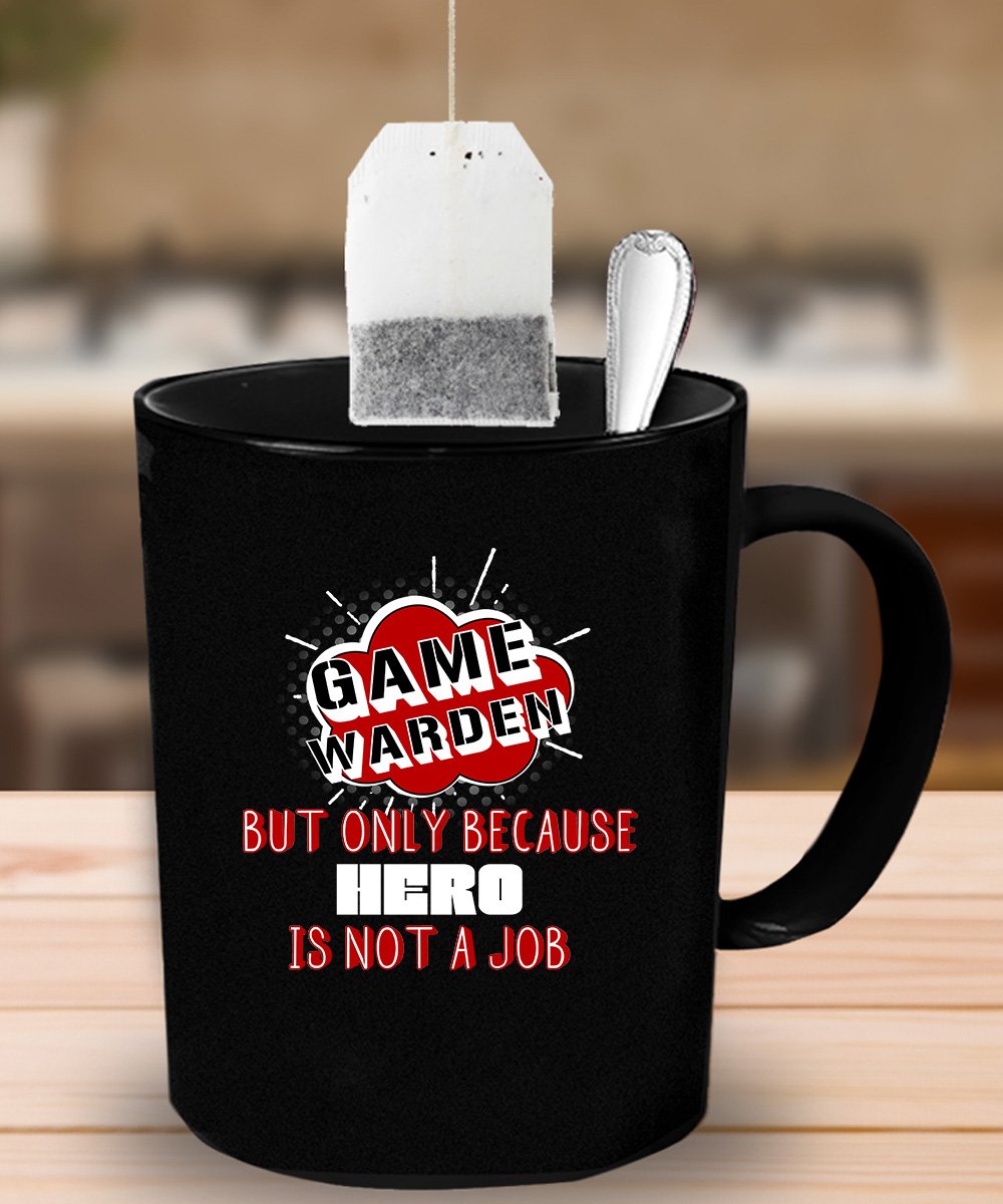 11 oz Game Warden Coffee Mug - Funny Gift for Wildlife Officers & Outdoor Enthusiasts - Perfect for Office, Camping & Hunting Trips
