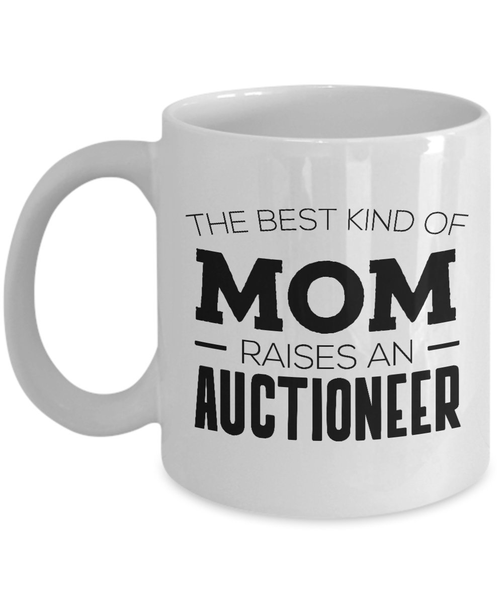Funny Mother's Day Gifts for Mom - Unique Sarcastic Presents from Kids - Perfect for Auctioneer Moms | Great for Birthday, Christmas & Special Occasions