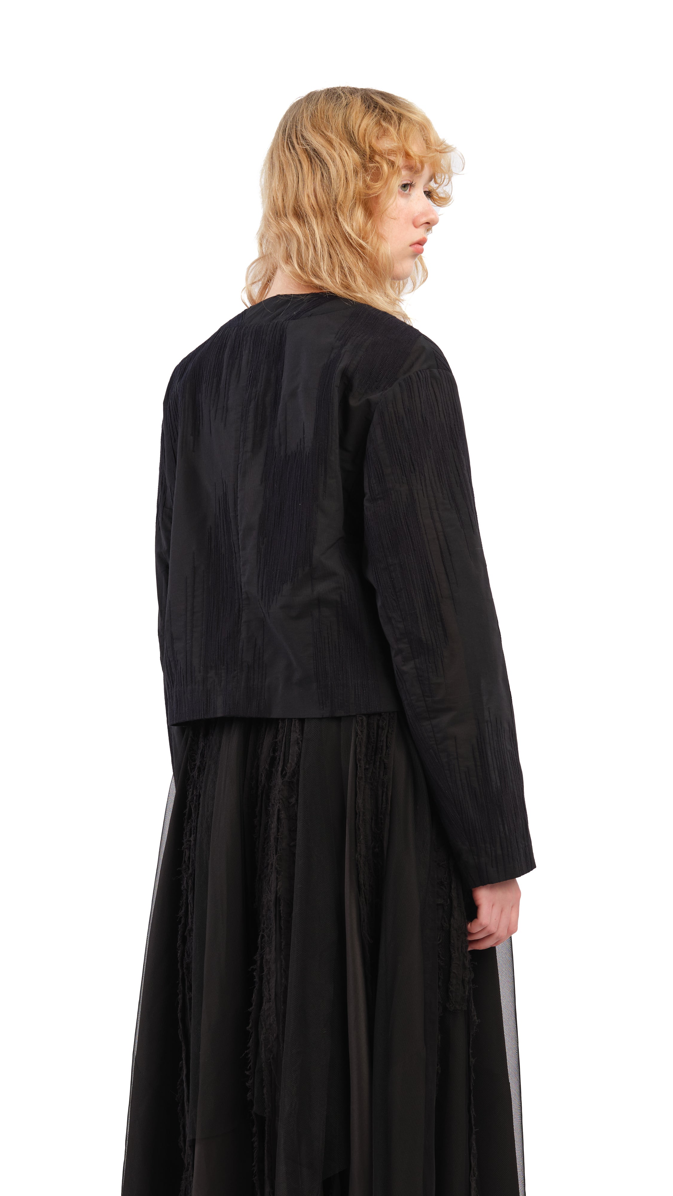 Stylish Jacquard Double Breasted Jacket for Men & Women | Elegant Formal & Casual Wear | Perfect for Office, Parties & Special Occasions