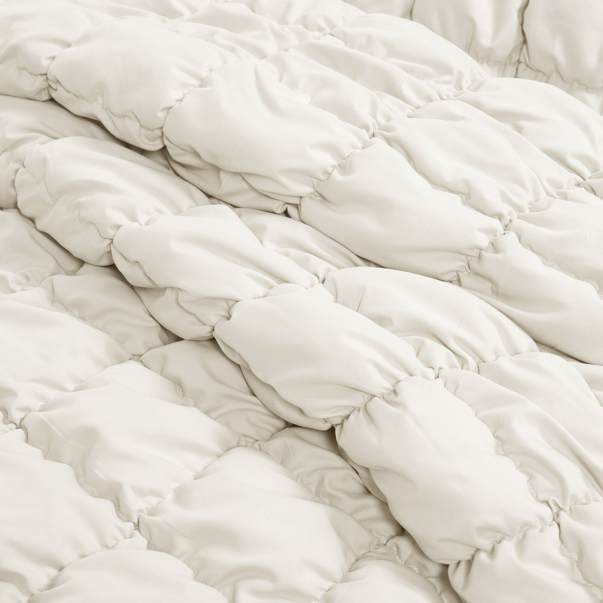 Cozy Puff Comforter Set - Ultra Soft & Lightweight Bedding for All Seasons | Perfect for Bedroom, Guest Room, Dorm & Airbnb