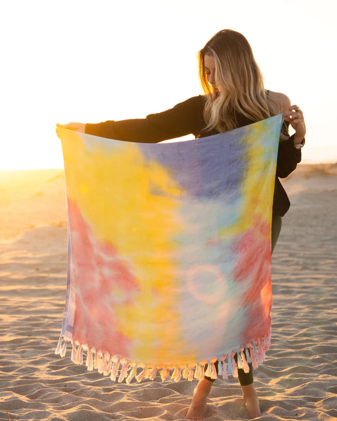 Pastel Tie Dye T-Shirt for Women | Soft Cotton Casual Tee | Trendy Summer Outfit | Perfect for Beach, Music Festivals & Boho Style
