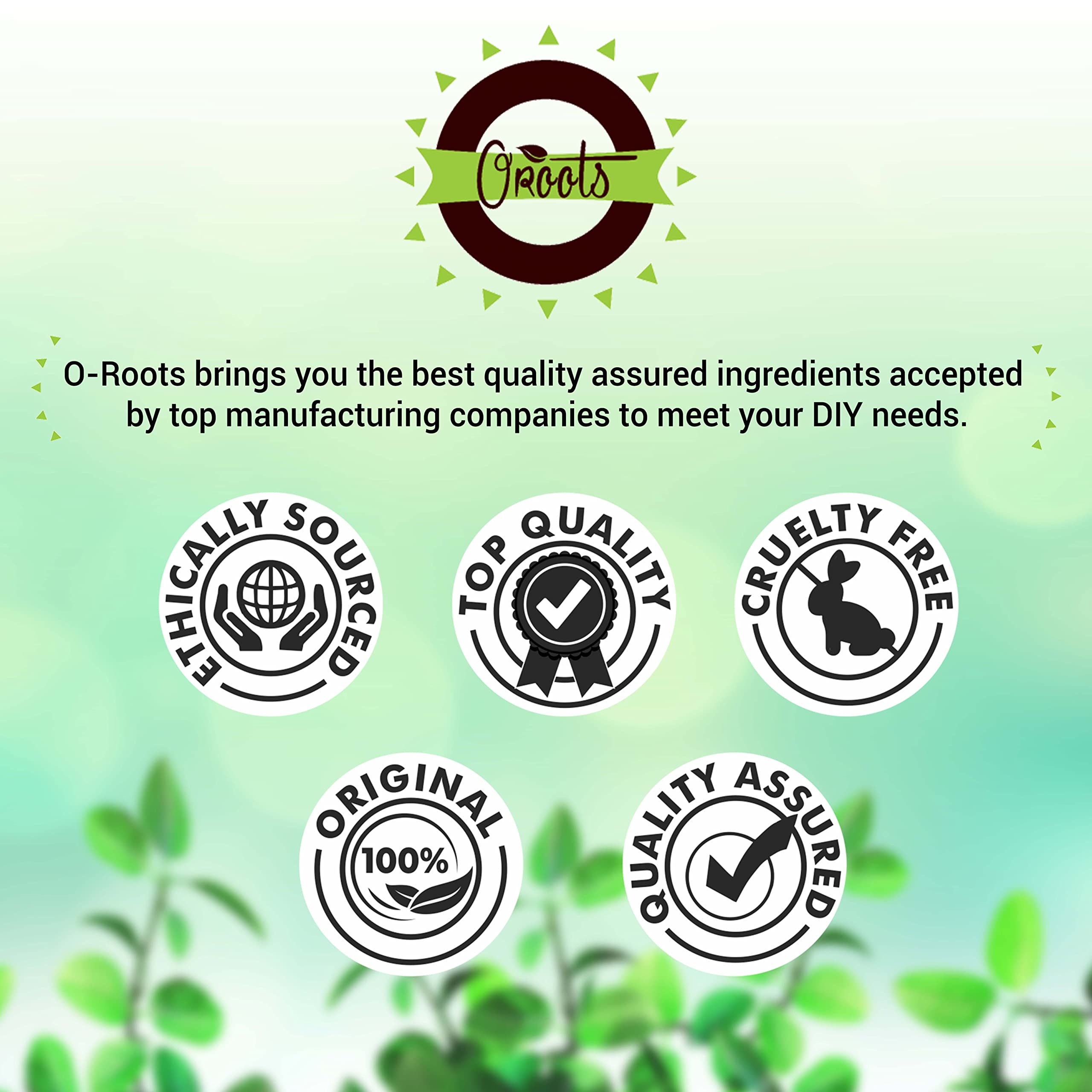 OROOTS Vitamin C (L-Ascorbic Acid) Powder 400g - Pure Ascorbic Acid for DIY Skincare, Hair Care, Sun Protection & Cosmetic Products - Perfect for Face Serums, Body Lotions & Homemade Beauty Products