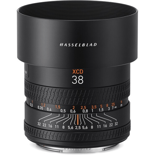 Hasselblad XCD 38mm f/2.5 V Lens - Premium Medium Format Prime Lens for Professional Photography | Perfect for Portraits, Landscapes & Studio Work