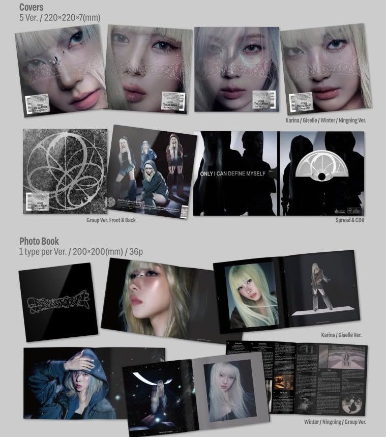 aespa Armageddon 1st Full Album MY Power Version (NINGNING Edition) - Kpop Album for Fans, Collectors & Gift Giving - Perfect for Concerts, Birthdays & Kpop Collections
