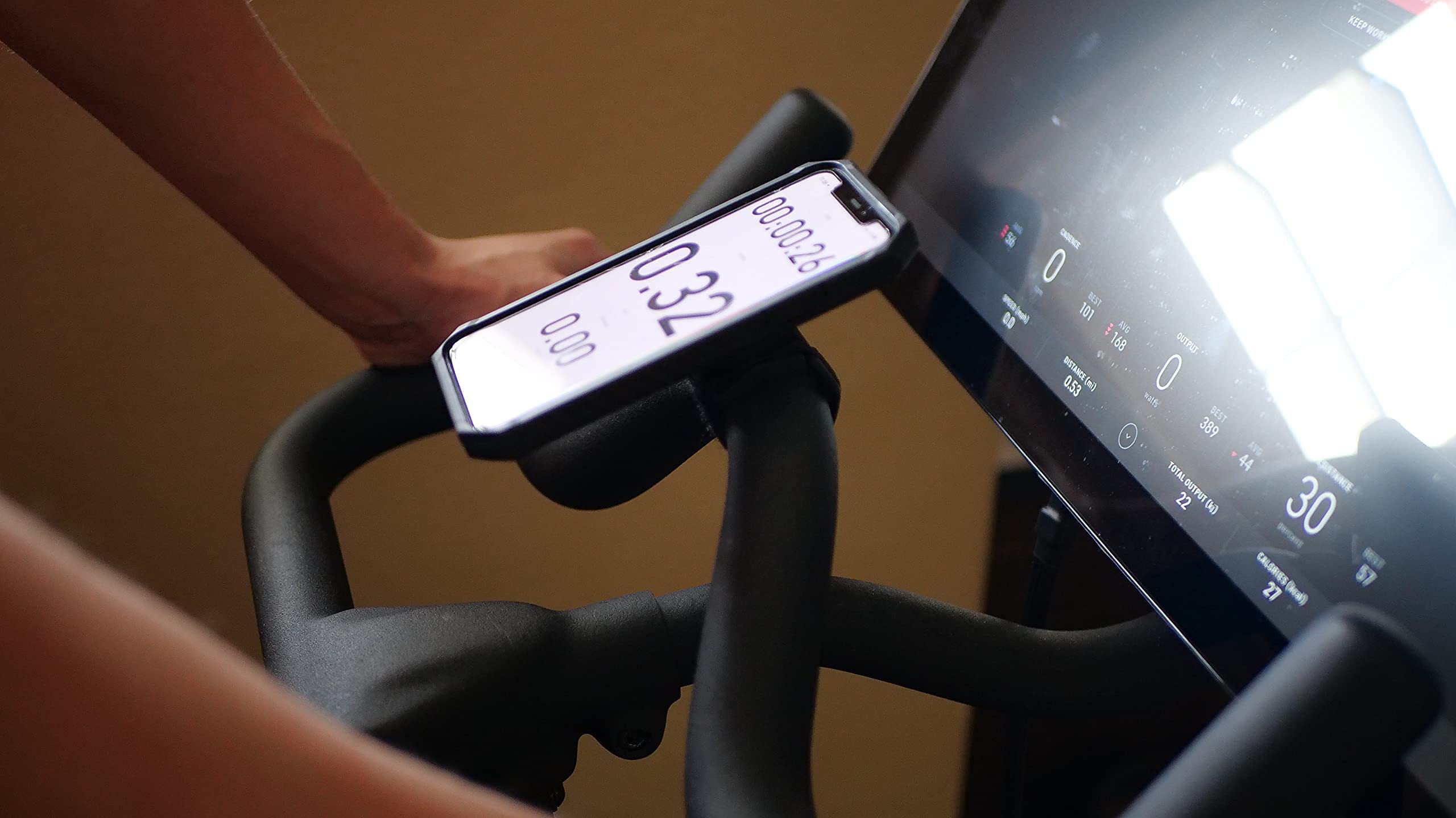 Rokform iPhone 12 & 12 Pro Crystal Case with Universal Bike Phone Mount - Secure Cycling & Outdoor Adventure Accessory