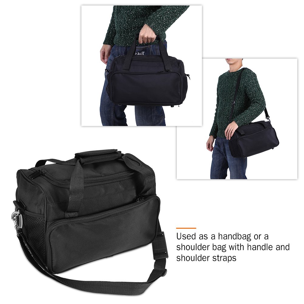 Professional Multi-functional Travel Cosmetics & Hairdressing Bag for Men and Women - Waterproof Salon Organizer for Toiletries, Makeup, Brushes & Styling Tools - Perfect for Travel, Salon Professionals & Home Use