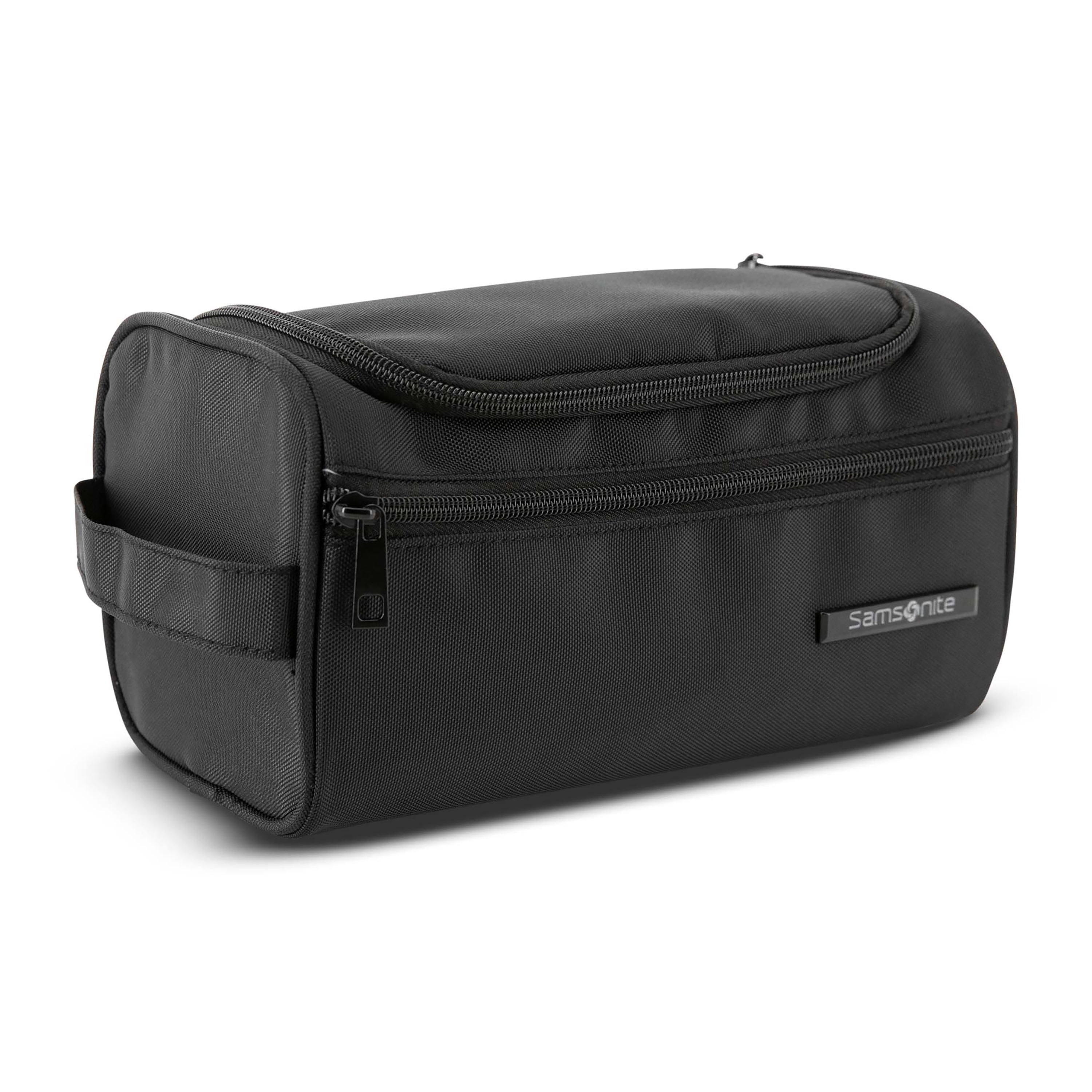 Samsonite Companion Bags Top Zip Travel Kit - Water-Resistant Toiletry Organizer for Men & Women | Perfect for Airplane Carry-On, Gym, Camping & Business Trips