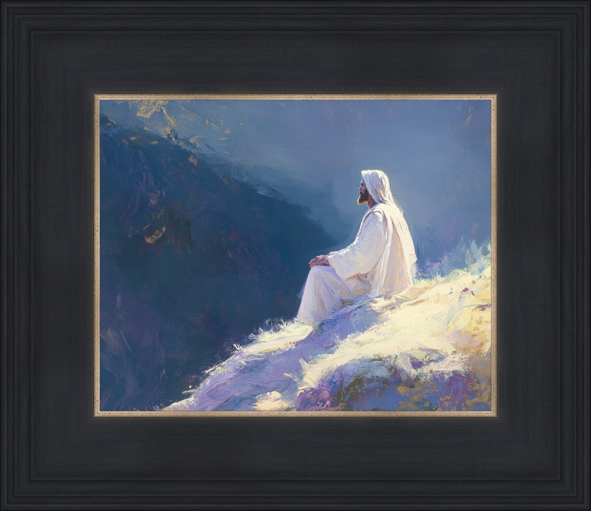 Contemplation By Justin Anna Culebro - Abstract Wall Art Painting for Home & Office Decor | Perfect for Living Room, Bedroom or Meditation Space