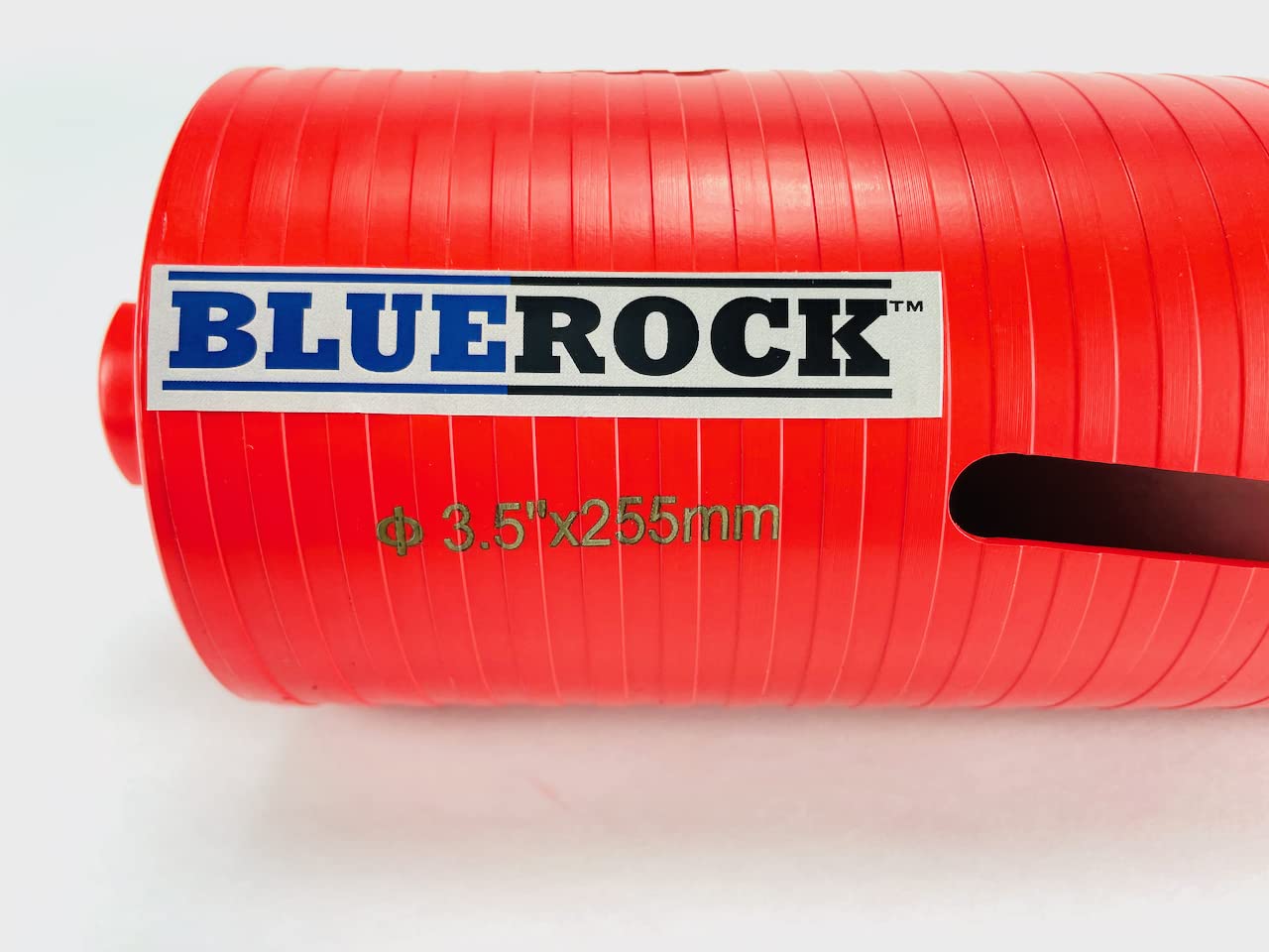 BLUEROCK Tools 3.5 Inch Diamond Dry Core Drill Bit for Concrete - Professional Grade Coring Tool for Masonry, Tile, and Stone Drilling - Perfect for Construction, Renovation, and DIY Projects