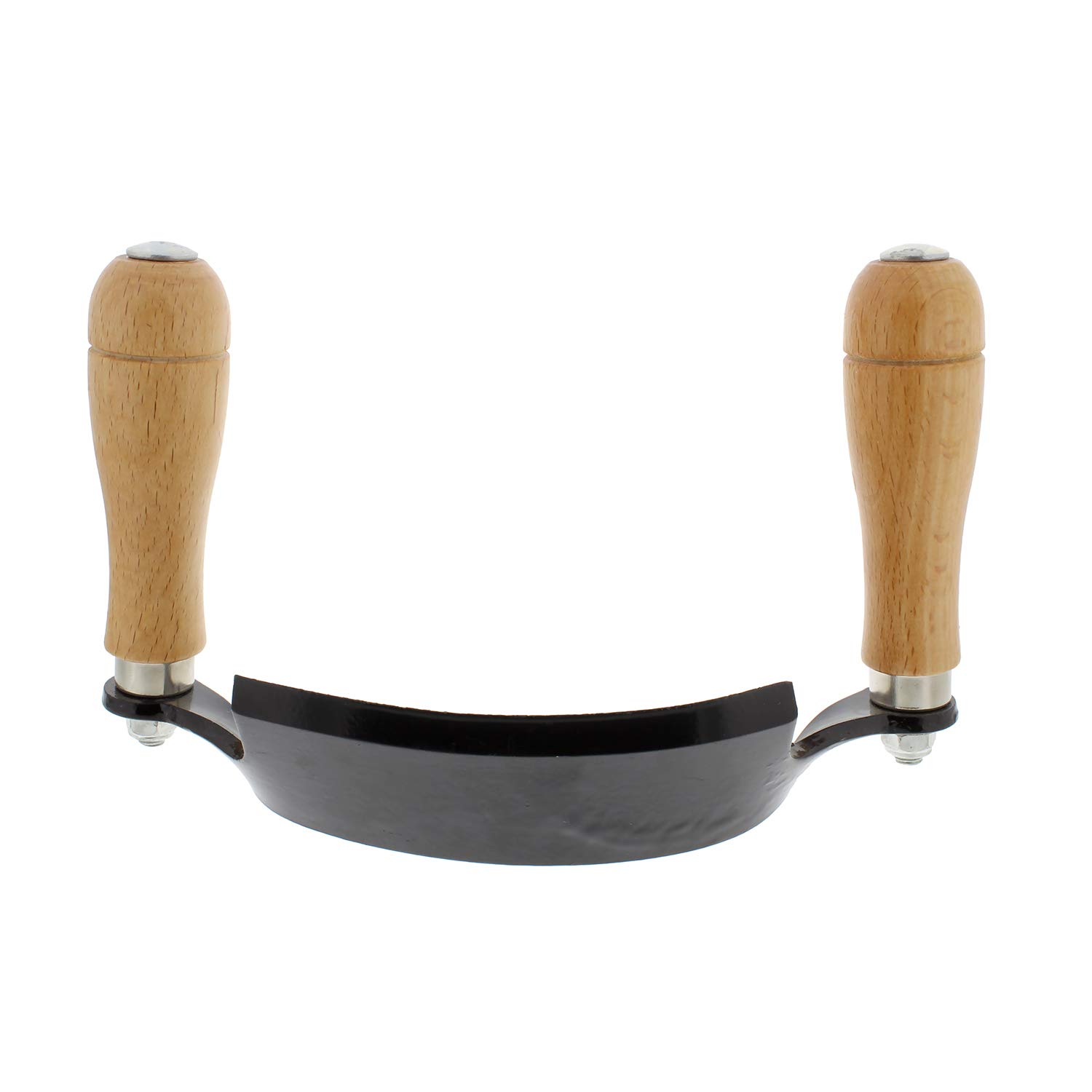 5in Curved Draw Shave Knife - Woodworking Debarking Tool for Logs & Branches | Perfect for Whittling, Bark Removal & DIY Wood Projects | Heavy Duty Hand Tool for Carpenters & Craftsmen