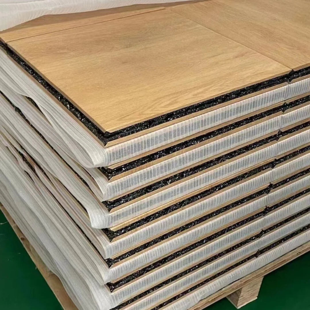 FITLAB Faux Wooden Flooring - Waterproof & Durable Laminate Flooring for Home & Office | Easy Installation & Scratch-Resistant | Perfect for Living Room, Bedroom, and Commercial Spaces