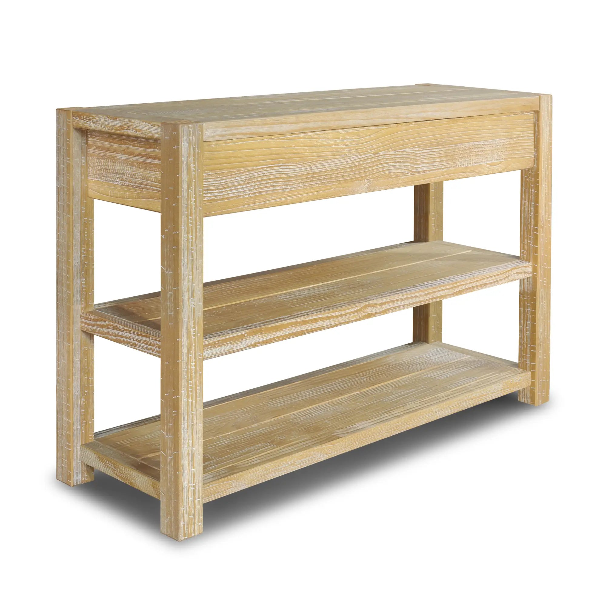 Montauk Console Table - Modern Entryway Sofa Table with Storage Shelf | Perfect for Hallway, Living Room & Bedroom Decor