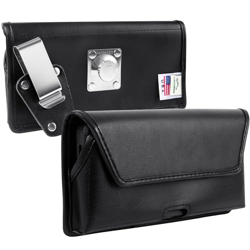 Horizontal - Leather w/ Metal Clip