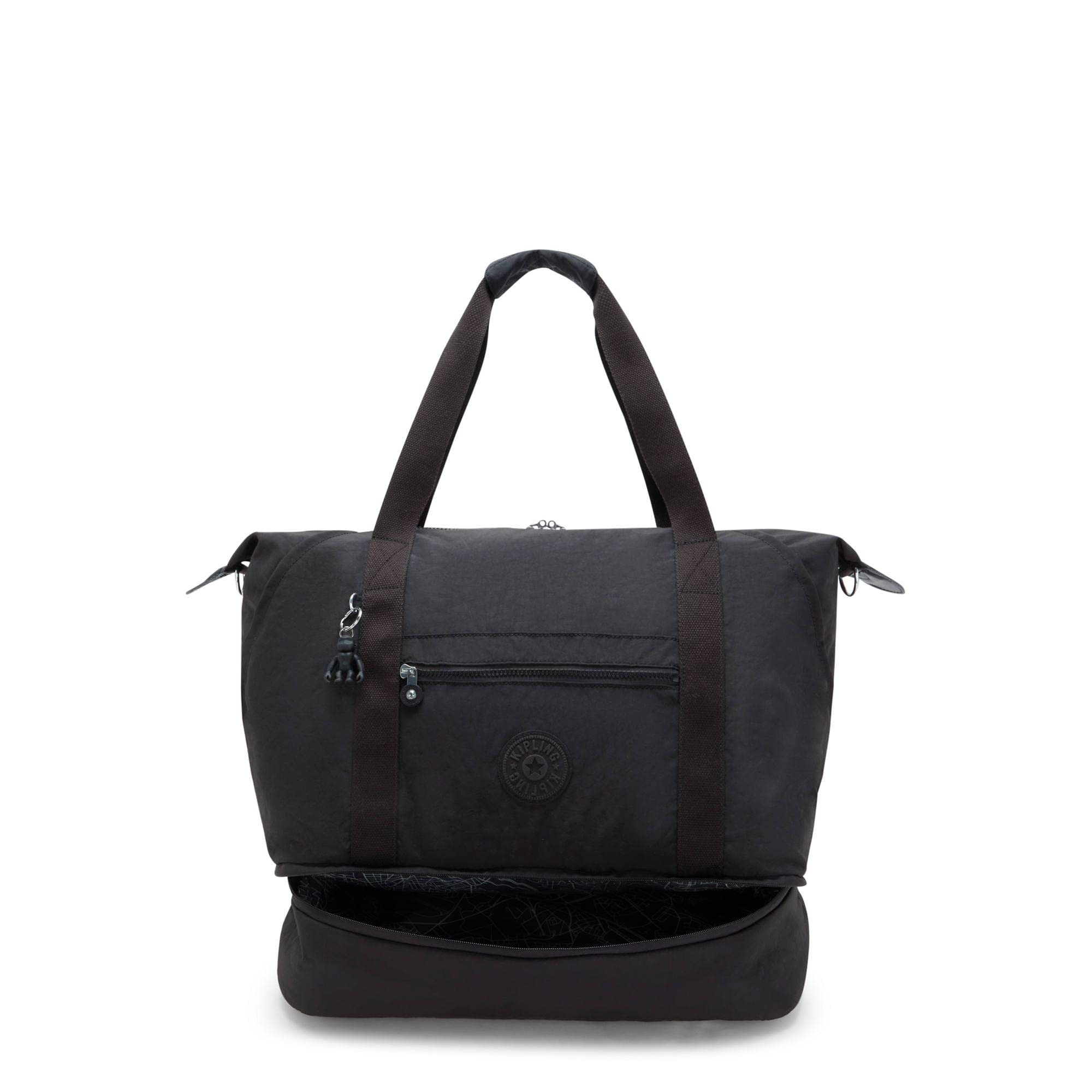 Kipling Art M Weekender Tote Bag - Stylish & Spacious Travel Bag for Women, Perfect for Weekend Getaways, Gym, Work & Daily Commute