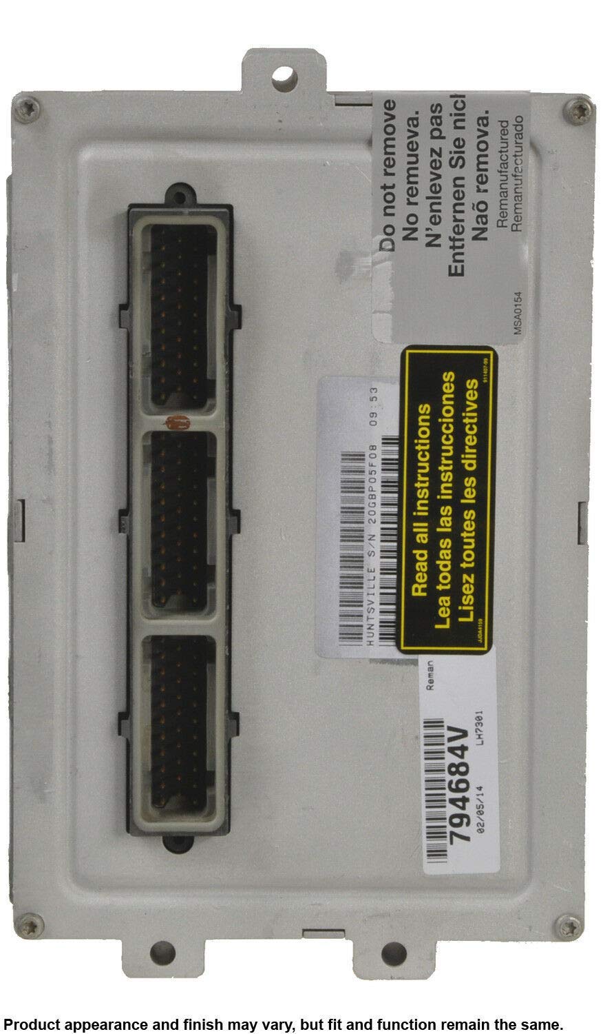 A1 Cardone 79-0492V Engine Control Module (ECM) - Replacement ECU for Smooth Engine Performance | Compatible with Multiple Vehicle Models | Perfect for Engine Diagnostics & Performance Tuning