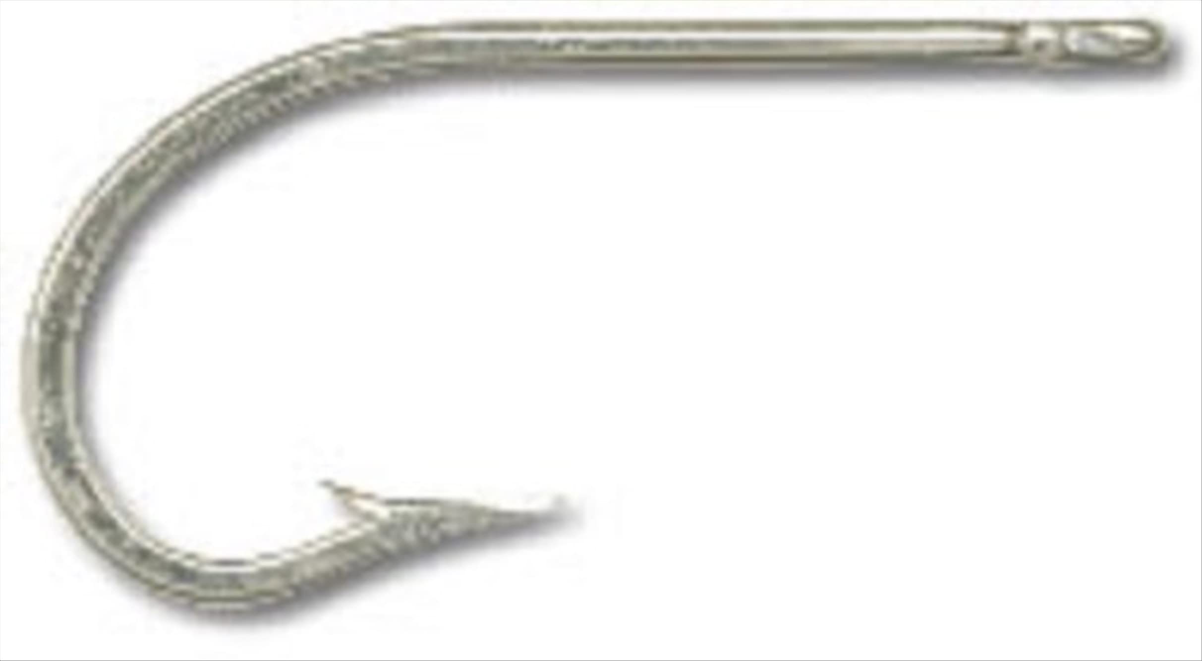 Mustad Classic Forged Duratin Tarpon Fishing Hook - Extra Short Shank Saltwater Hooks for Tarpon, Snook & Big Game Fish - Perfect for Offshore & Inshore Fishing