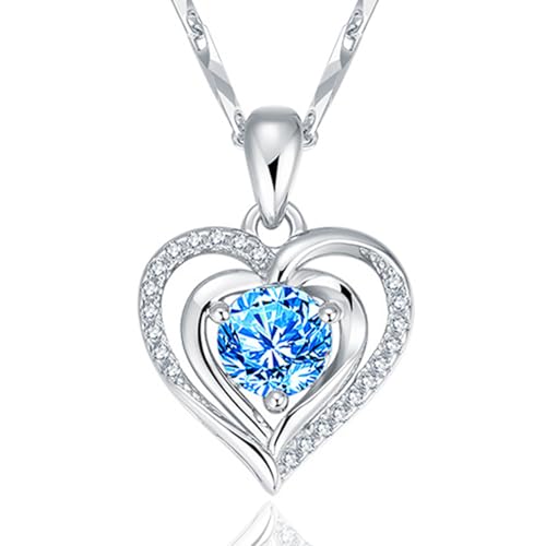 Blue Zircon Pendant
