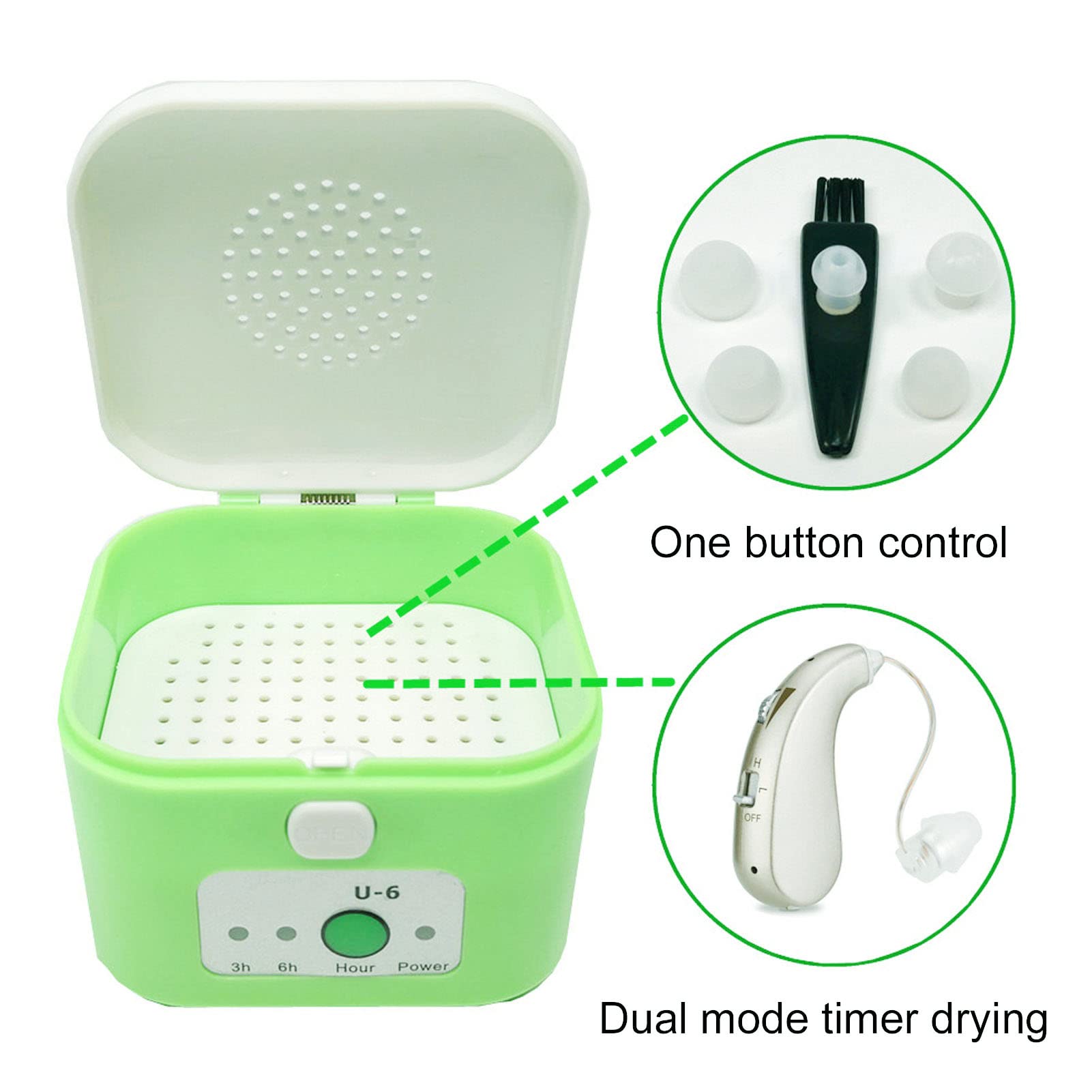 Portable Electric Dehumidifier for Shoes & Clothes - Fast Moisture Removal with Heating & Timer Function - Perfect for Gym Bags, Sports Gear & Travel Accessories