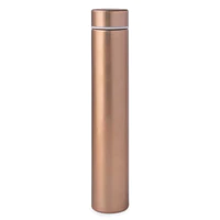 Slim Stainless Steel Flask Bottle - Leak Proof & Portable for Outdoor, Travel, Hiking, and Camping - Perfect for Whiskey, Vodka, and Liquor Storage