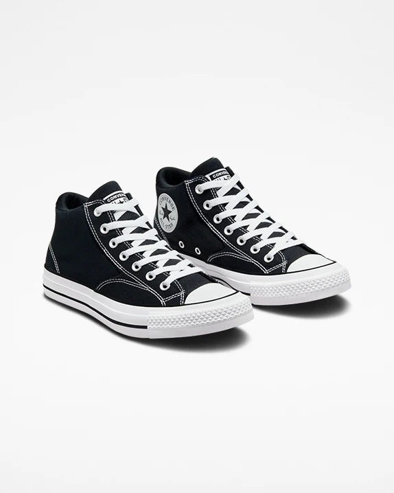 Men's Converse Chuck Taylor All Star Malden Street Mid Top Sneakers - Classic Canvas High Tops for Casual Wear & Street Style Fashion