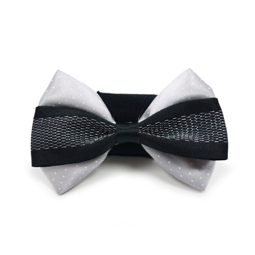 EasyBOW Gentleman 10 Gray - Premium Men's Bow Tie for Weddings, Parties & Formal Events