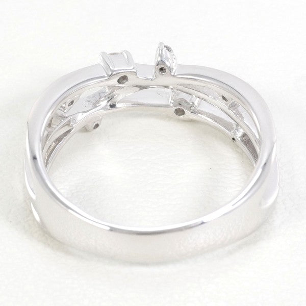 18K White Gold Diamond Ring for Women - Elegant Solitaire Engagement & Wedding Band - Perfect for Proposals, Anniversaries, and Special Occasions
