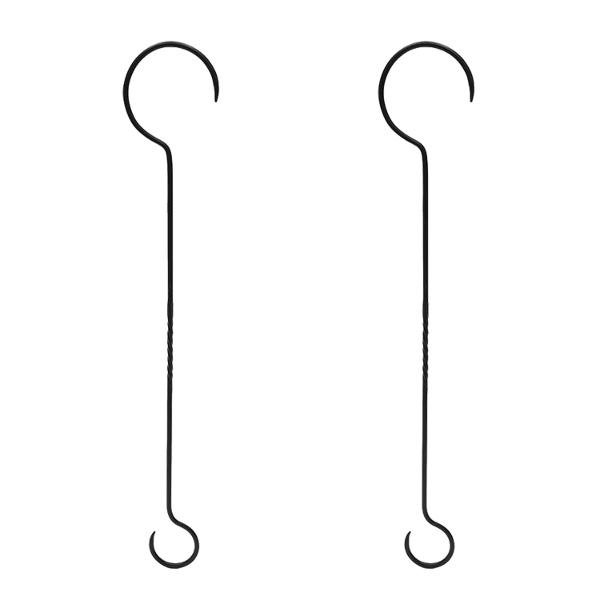 2 Pack Hair Extenders with Twist - Clip-in Hair Extensions for Length & Volume - Perfect for Parties, Weddings & Everyday Styling