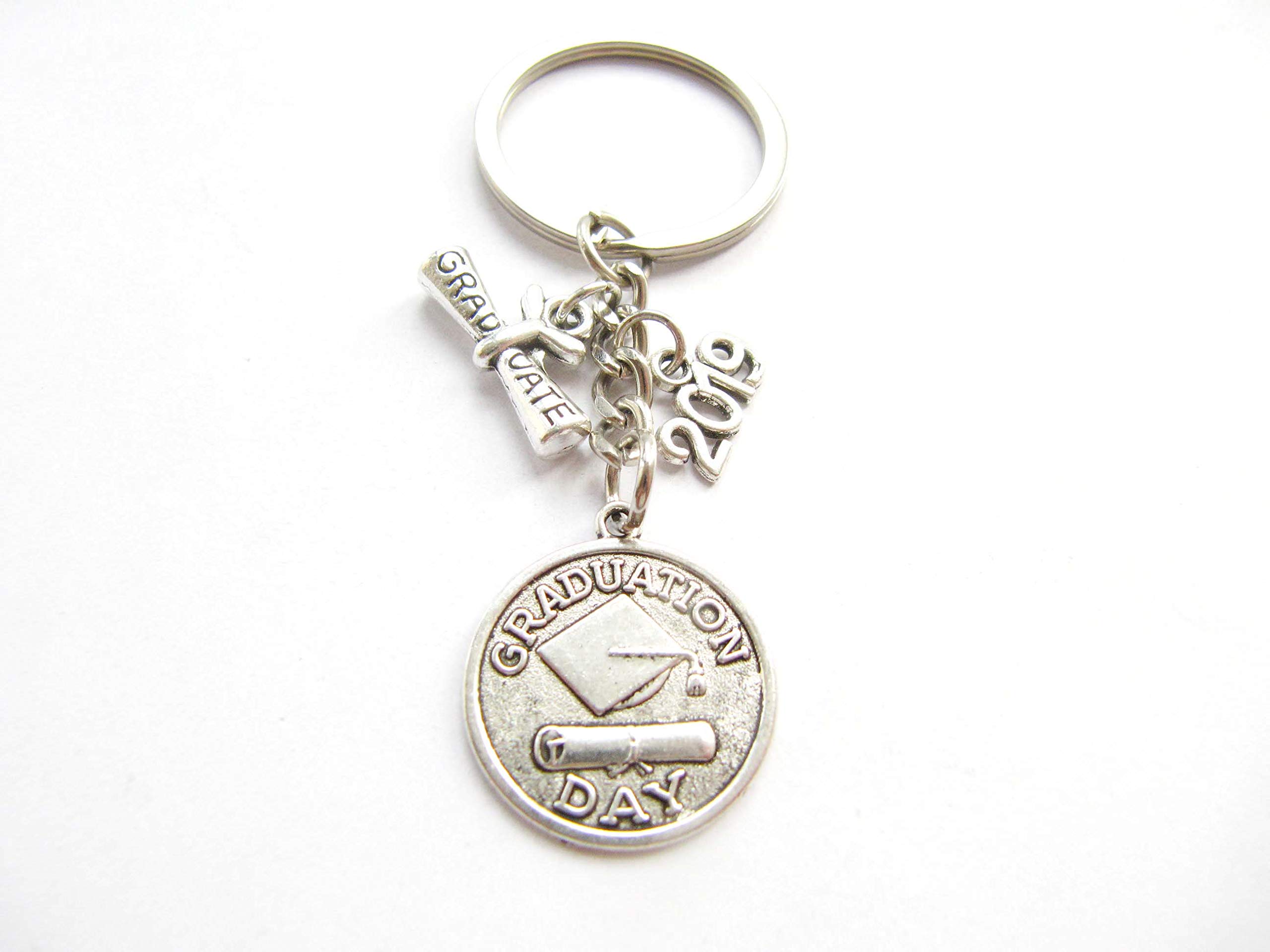 Custom Graduation Keychain - Personalized High School & College Graduation Gift for 2019 Graduates (#23) | Perfect for Commencement Ceremonies, Graduation Parties & Keepsake Memories
