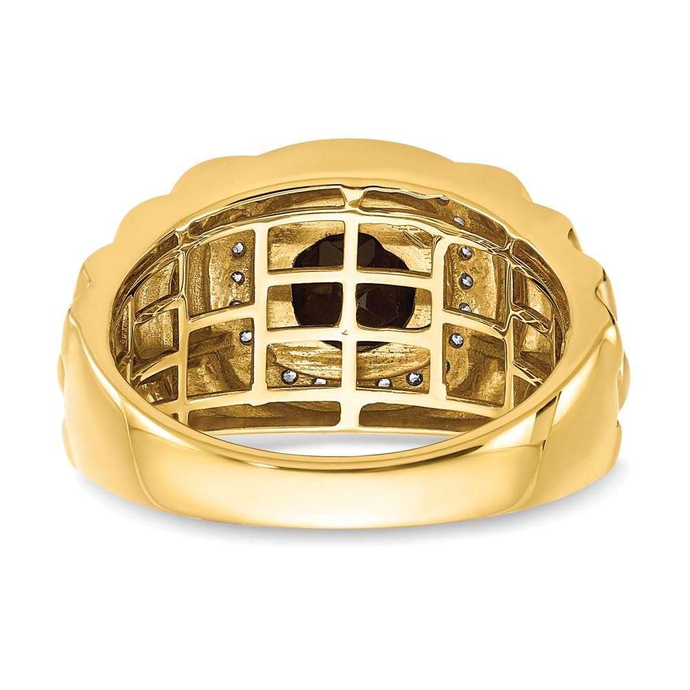 14K Yellow Gold Lab-Grown Diamond Engagement & Wedding Ring Set for Women - Elegant Bridal Jewelry for Proposals, Anniversaries & Special Occasions