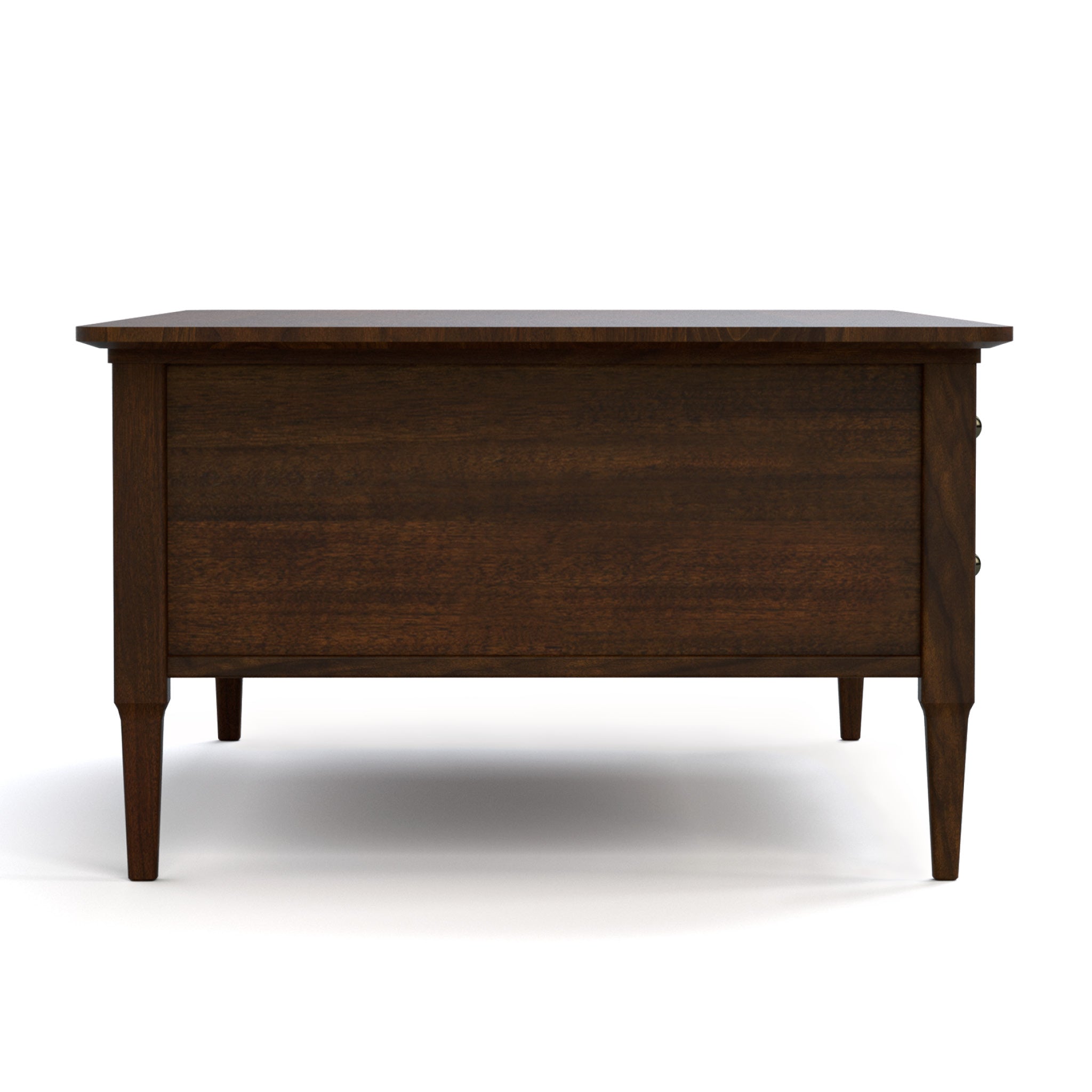 Hudson Valley Cocktail Table - Modern Coffee Table with Storage Shelf for Living Room, Lounge & Office - Stylish End Table for Small Spaces & Home Decor