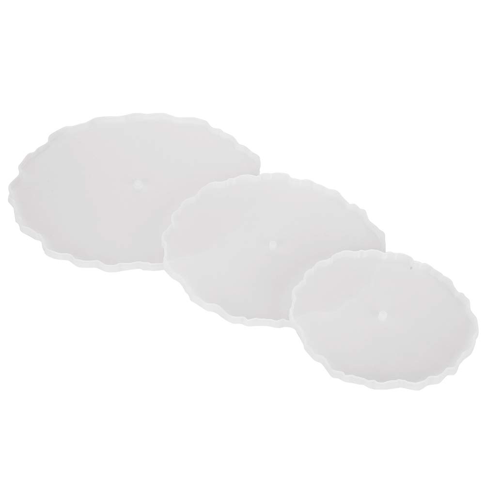 Denkerm Reusable DIY Silicone Tea Tray Mold - Odorless, Heat-Resistant, Irregular Shape for Fruit & Dessert Display - Perfect for Tea Parties, Home Decor & Craft Projects