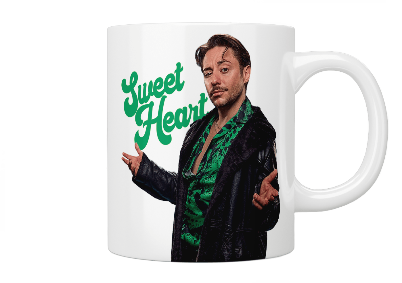 Brassic Tommo Sweet Heart Mug - Cute Ceramic Coffee Cup for Tea, Hot Chocolate & Gifts - Perfect for Valentine's Day, Anniversaries & Cozy Home Use