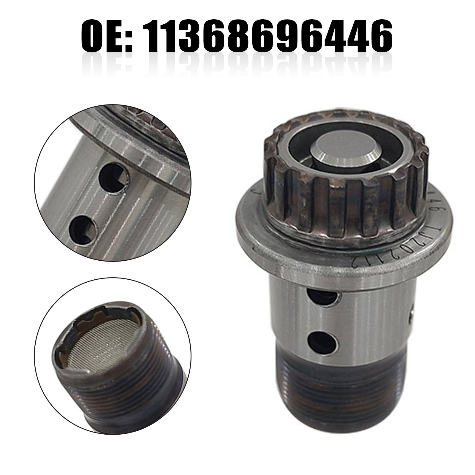 BMW Camshaft Adjuster VVT Control Valve - Compatible with 328i, 218i, 225i, 220i, 116i - High Performance Engine Timing Part for Smooth Acceleration & Fuel Efficiency